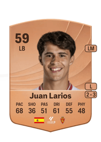 Juan Larios Common 59 OVR
