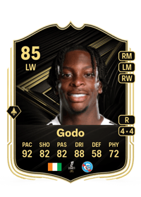 Martial Godo Team of the Week 85 OVR