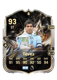 Carlos Tévez Trophy Titans Hero 93 OVR