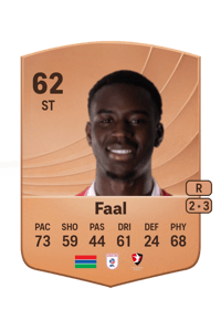 Mo Faal Common 62 OVR