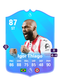 Igor Thiago POTM Premier League 87 OVR
