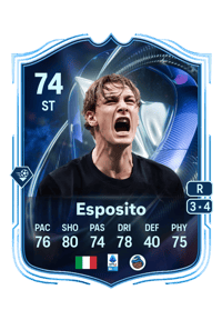 Francesco Pio Esposito TOTS HM 74 OVR