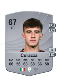Tommaso Corazza Common 67 OVR