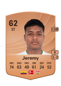 Jeremy Common 62 OVR