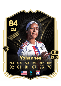 Lily Yohannes Team of the Week 84 OVR