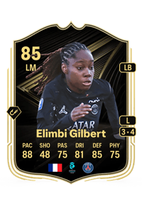 Tara Elimbi Gilbert Team of the Week 85 OVR