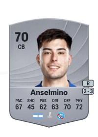 Aaron Anselmino Common 70 OVR