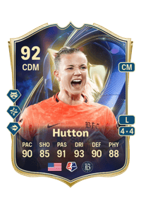 Claire Hutton Team of the Season 92 OVR