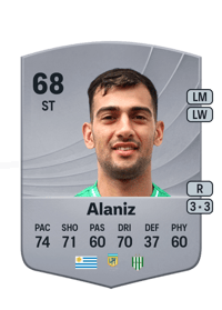 Agustín Alaniz Common 68 OVR