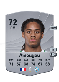 Mathis Amougou Common 72 OVR