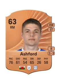 Cian Ashford Rare 63 OVR