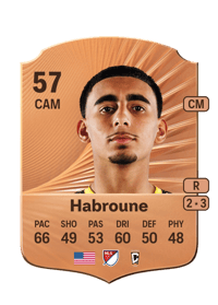 Taha Habroune Rare 57 OVR