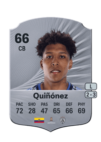 Óscar Quiñónez Rare 66 OVR