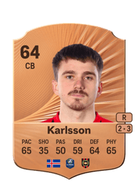 Hlynur Freyr Karlsson Rare 64 OVR