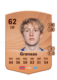 Sondre Granaas Common 62 OVR