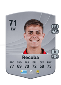 Jeremía Recoba Common 71 OVR