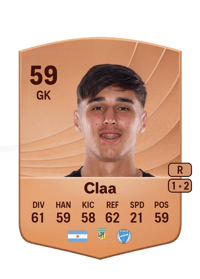 Nicólas Claa Common 59 OVR