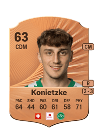 Corsin Konietzke Rare 63 OVR