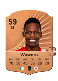 Wilson Waweru Rare 59 OVR