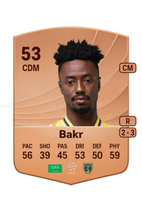 Mohammed Bakr Common 53 OVR