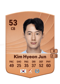 Kim Hyeon Jun Common 53 OVR
