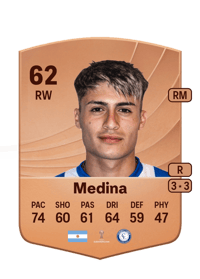 Federico Medina Common 62 OVR