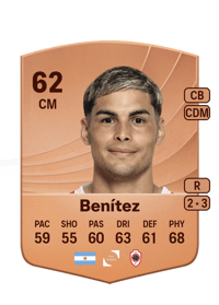 Mauricio Benítez Common 62 OVR