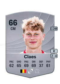 Thomas Claes Common 66 OVR