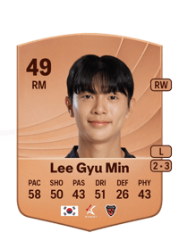 Lee Gyu Min Common 49 OVR