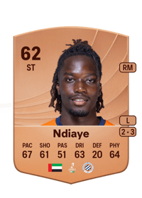 Junior Ndiaye Common 62 OVR