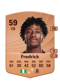 Benjamin Fredrick Common 59 OVR