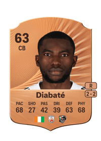 Cheick Mamadou Diabaté Rare 63 OVR