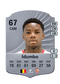 Stanis Idumbo Rare 67 OVR