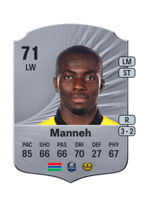 Abdoulie Manneh Rare 71 OVR