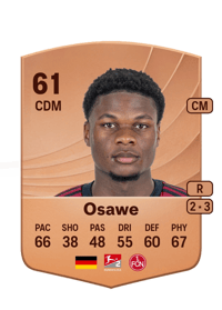 Winners Osawe Common 61 OVR