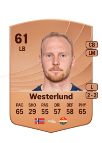 Sivert Westerlund Common 61 OVR