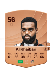 Thamer Al Khaibari Common 56 OVR