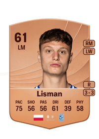 Kornel Lisman Common 61 OVR