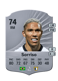 Sorriso Rare 74 OVR