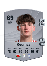 Lewis Koumas Common 69 OVR