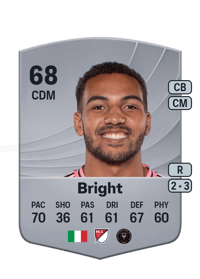 Yannick Bright Common 68 OVR