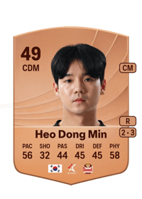 Heo Dong Min Common 49 OVR