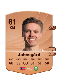 Markus Johnsgård Common 61 OVR