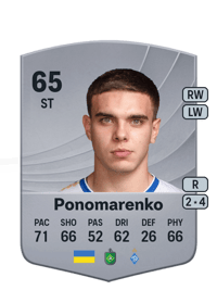 Matviy Ponomarenko Common 65 OVR