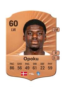 Michael Opoku Rare 60 OVR