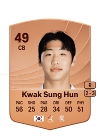 Kwak Sung Hun Common 49 OVR