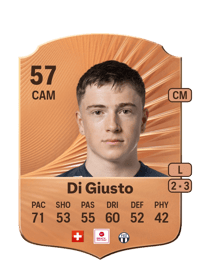 Nevio Di Giusto Rare 57 OVR