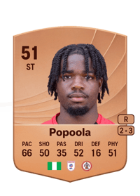 Anjola Popoola Common 51 OVR