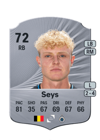 Joaquin Seys Rare 72 OVR