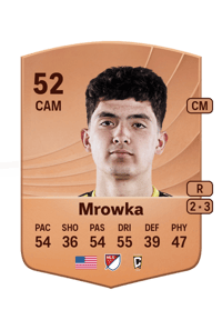 Cole Mrowka Common 52 OVR